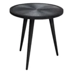 Vortex Round Wooden End Table By Diamond Sofa - Image 2