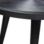 Vortex Round Wooden End Table By Diamond Sofa - Image 3
