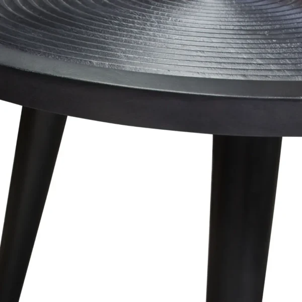 Vortex Round Wooden End Table By Diamond Sofa - Image 3