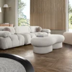 Wave Curved Modern Bench for Bedroom By Diamond Sofa - Image 5