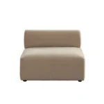 Zia Armless Lounge Chair By Diamond Sofa - Image 2