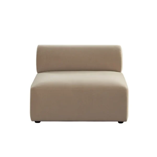 Zia Armless Lounge Chair By Diamond Sofa - Image 2