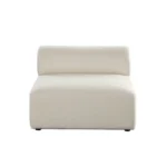 Zia Armless Lounge Chair By Diamond Sofa - Image 3