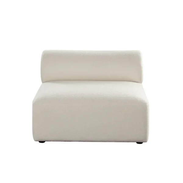 Zia Armless Lounge Chair By Diamond Sofa - Image 3