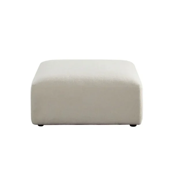 Zia Square Upholstered Ottoman By Diamond Sofa - Image 2