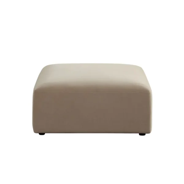 Zia Square Upholstered Ottoman By Diamond Sofa - Image 3