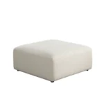 Zia Square Upholstered Ottoman By Diamond Sofa - Image 4