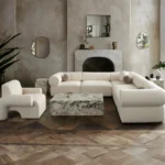 Zia 5PC Contemporary Sectional Sofa By Diamond Sofa