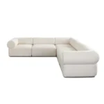 Zia 5PC Contemporary Sectional Sofa By Diamond Sofa - Image 4