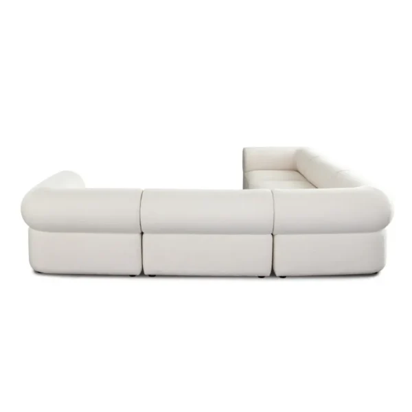 Zia 5PC Contemporary Sectional Sofa By Diamond Sofa - Image 5
