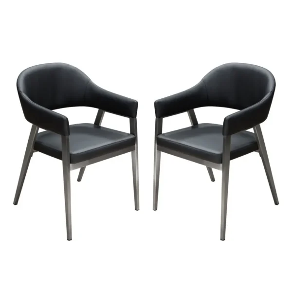 Adele Set of Two Dining Room Chair By Diamond Sofa - Image 2