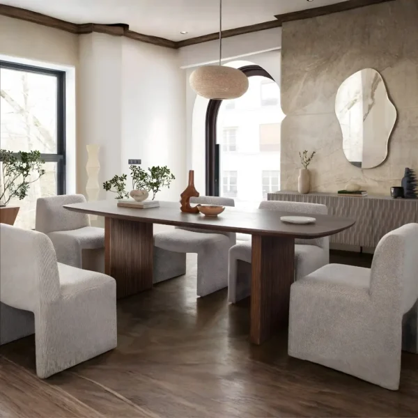 Coral Armless Dining Chair By Diamond Sofa - Image 2