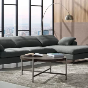 Atwood 40″ Grey Oak Coffee Table By Diamond Sofa
