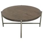 Atwood 40" Grey Oak Coffee Table By Diamond Sofa - Image 3