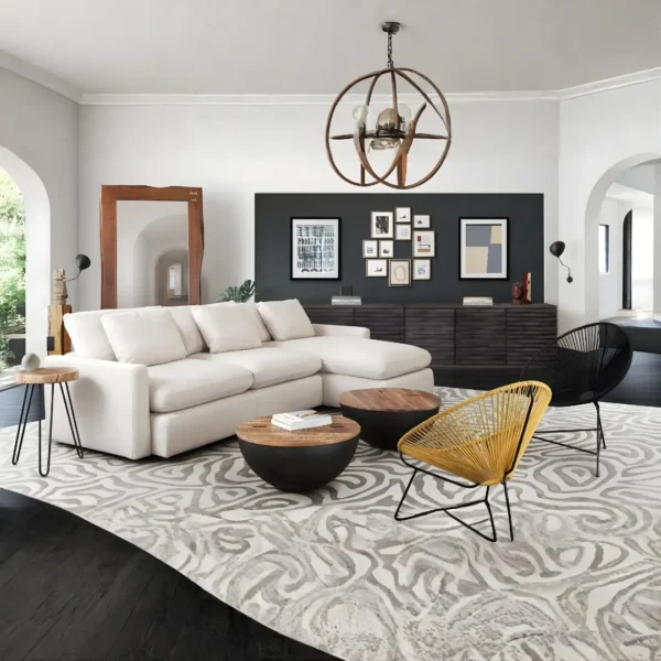 Arcadia 2PC Reversible Chaise Sofa By Diamond Sofa - Image 6