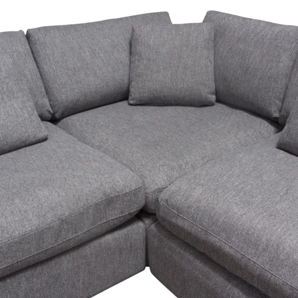 Arcadia 3 PC Sectional Sofa Corner By Diamond Sofa - Image 4