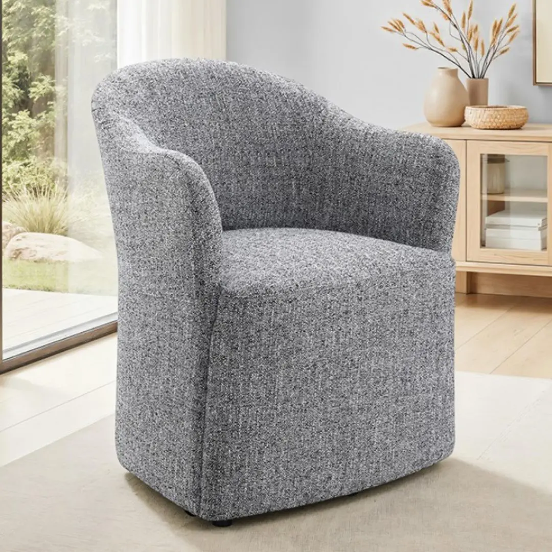 Sema Grey Armchair (1/CTN) By Furniture Of America | U-Trade Furniture Sema Grey Armchair (1/CTN) By Furniture Of America - Image 1