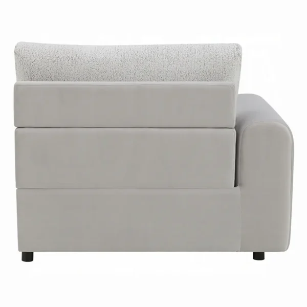 Tarrance Velvet Modular Power Lift Chair Recliner by ACME - Image 4