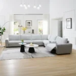 Tarrance Velvet Modular Power Lift Chair Recliner by ACME - Image 9