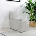 Tarrance Gray Modular Console with Wireless Charging by ACME