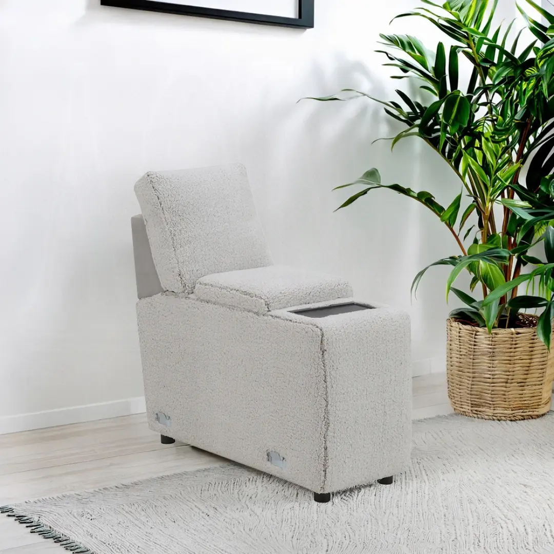 Tarrance Gray Modular Console with Wireless Charging by ACME | U-Trade Furniture Tarrance Gray Modular Console with Wireless Charging by ACME - Image 1