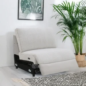 Tarrance Gray Modular Power Armless Recliner by ACME