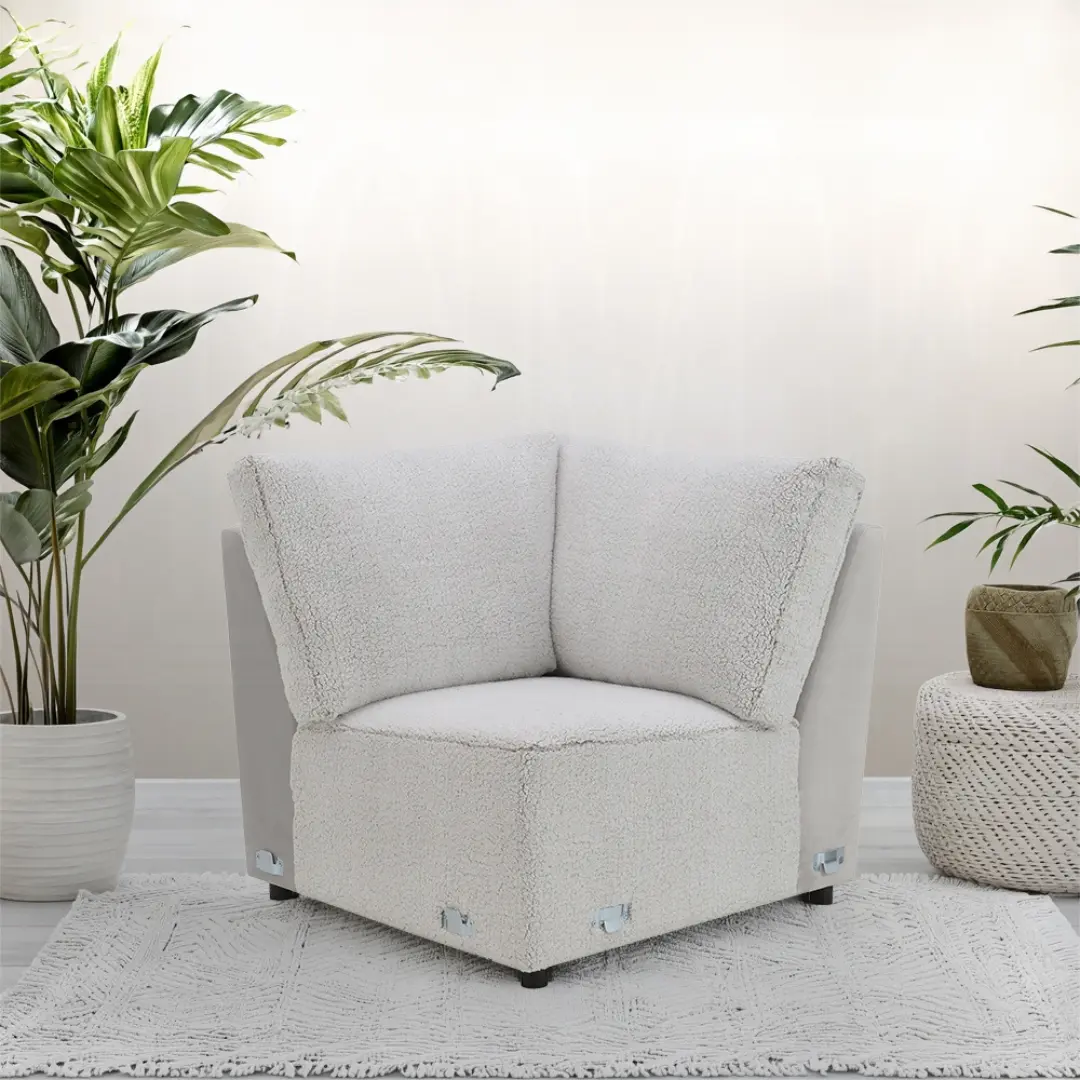 Tarrance Gray Modular Wedge by ACME | U-Trade Furniture Tarrance Gray Modular Wedge by ACME - Image 1