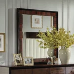 Jamonica Wooden Rectangle Mirror by ACME