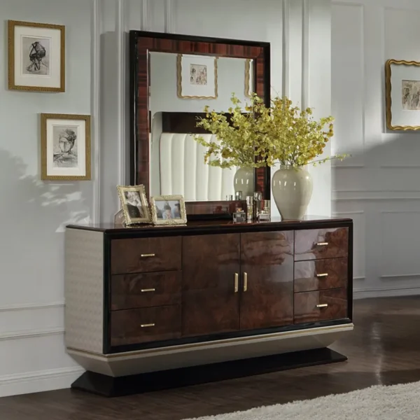Jamonica 6 Drawer Wood Dresser by ACME - Image 4