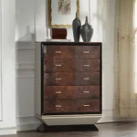 Jamonica Walnut Wood 5 Drawer Chest by ACME