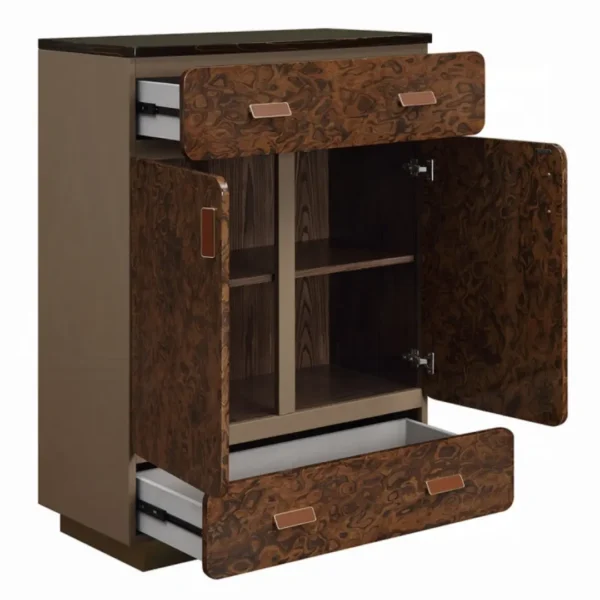 Marcelino Brown Wood Chest of Drawers by ACME - Image 4