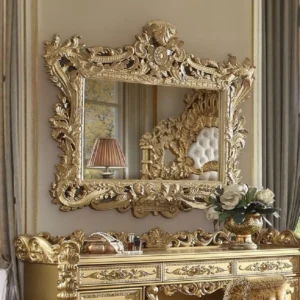 Bernadette Gold Wall Mirror by ACME