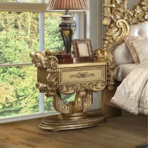 Bernadette Gold Nightstand by ACME