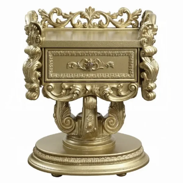 Bernadette Gold Nightstand by ACME - Image 2