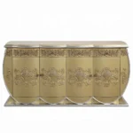 Bernadette Gold Server Cabinet by ACME
