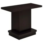 Reston Cappuccino Sofa Console Table By Coaster Furniture - Image 2