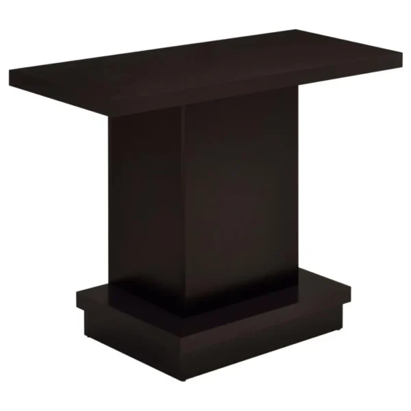 Reston Cappuccino Sofa Console Table By Coaster Furniture - Image 2