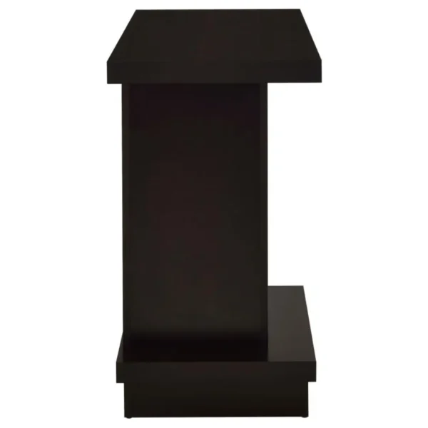 Reston Cappuccino Sofa Console Table By Coaster Furniture - Image 3