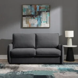 Jinn Dark Grey Couch with Sleeper (Queen) by ACME