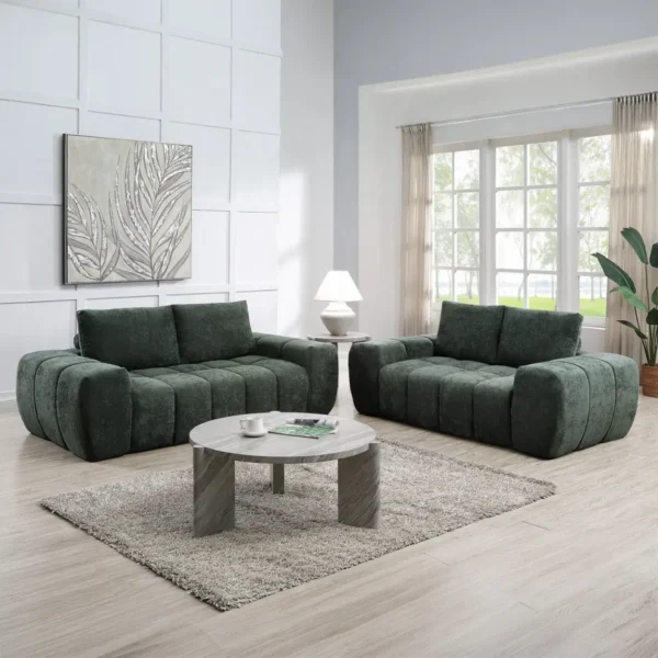 Medwin Compressed Green Sofa by ACME - Image 2