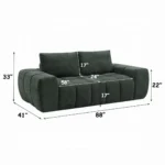 Medwin Compressed Green Sofa by ACME - Image 6