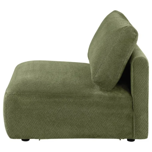 Elysia Chenille Green Upholstered Chair By Coaster Furniture - Image 3