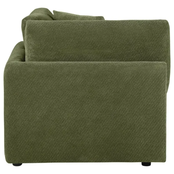 Elysia Chenille Wedge Corner Sectional By Coaster Furniture - Image 5