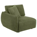 Elysia Chenille Green Living Room Chair By Coaster Furniture