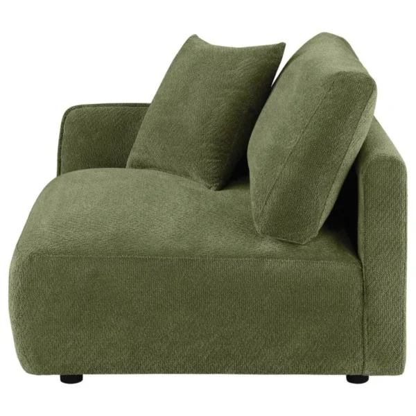Elysia Chenille Green Living Room Chair By Coaster Furniture - Image 4