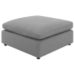 Raleigh Boucle Ottoman By Coaster Furniture - Image 6