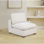 Lakeview Armless Chenille Fabric Chair By Coaster Furniture