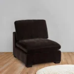 Lakeview Armless Chenille Fabric Chair By Coaster Furniture - Image 2