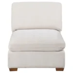 Lakeview Armless Chenille Fabric Chair By Coaster Furniture - Image 3