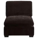 Lakeview Armless Chenille Fabric Chair By Coaster Furniture - Image 4